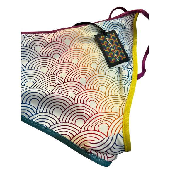 Kurt Geiger London Southbank String Bikini Cheeky Bottoms, Rainbow | Womens XL - Picture 5 of 15